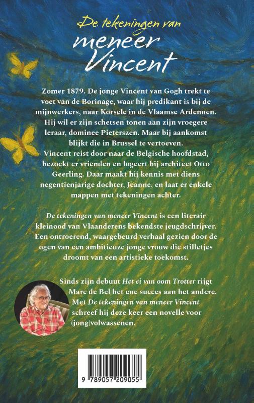 Achterkant van De tekeningen van meneer Vincent