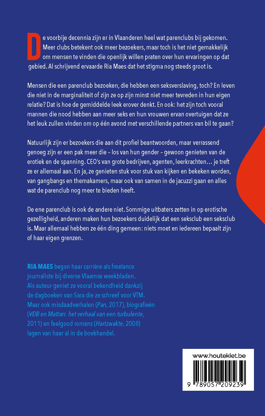 Achterkant van Samen naar de parenclub