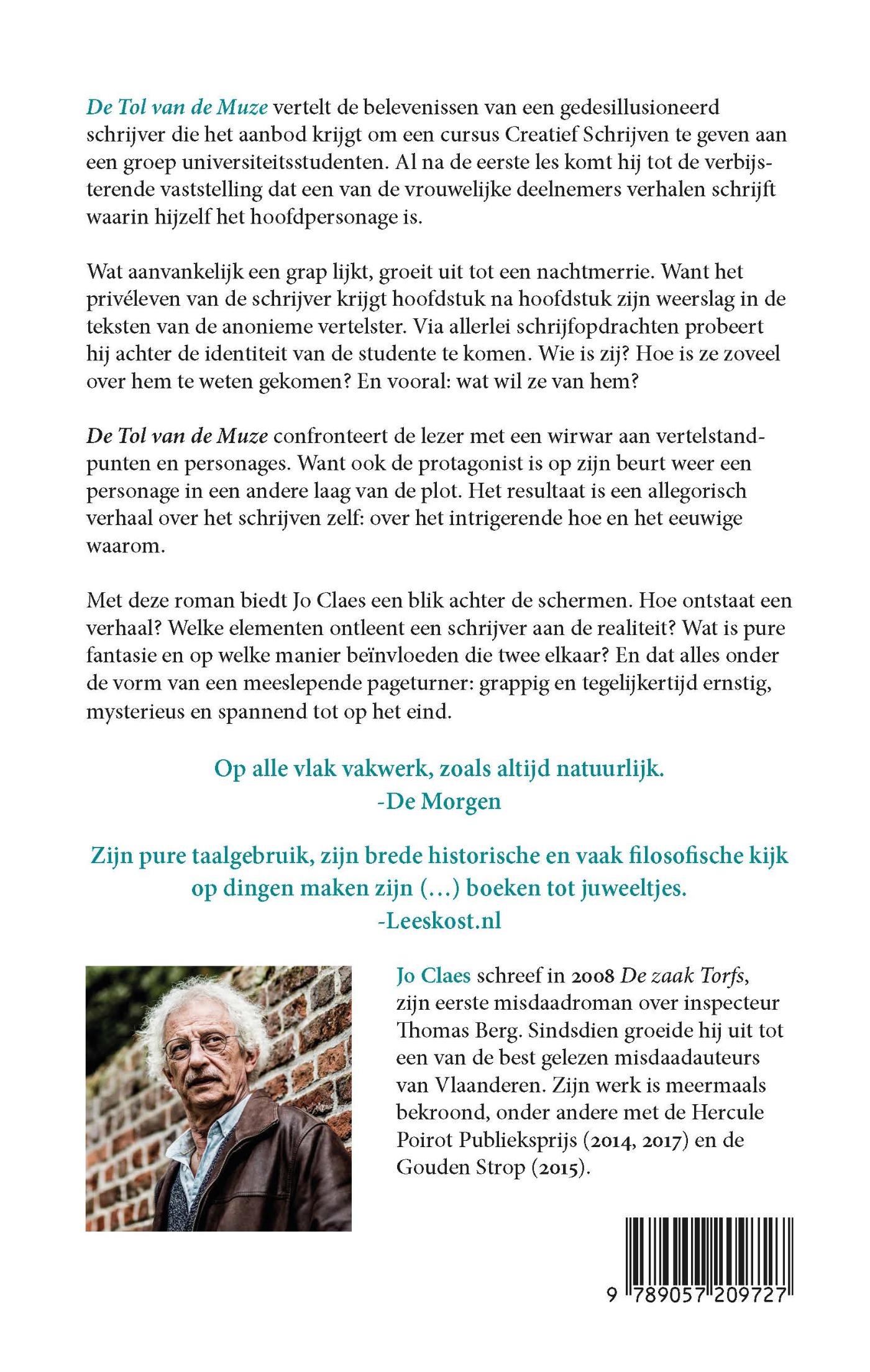Achterkant van De Tol van de Muze