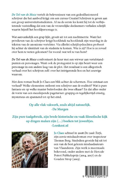 Achterkant van De Tol van de Muze