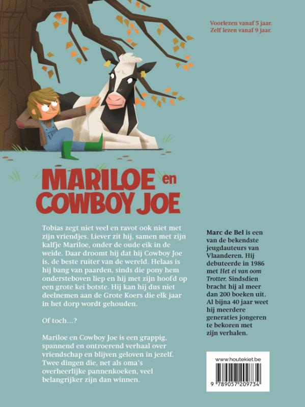 Achterkant van Mariloe en Cowboy Joe