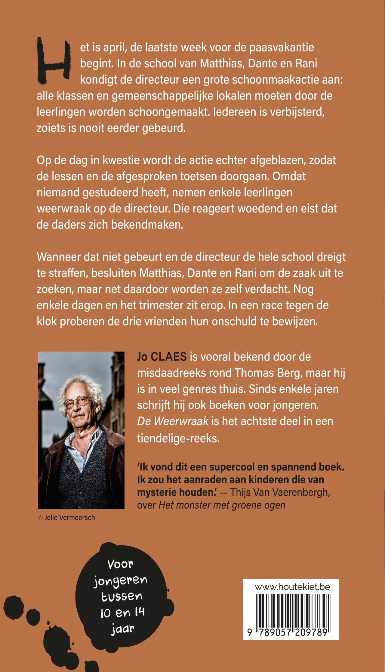 Achterkant van Weerwraak