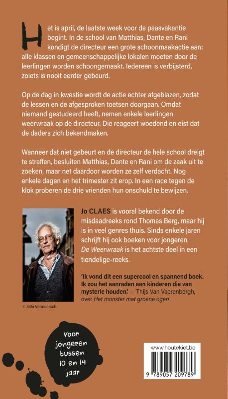 Achterkant van De weerwraak