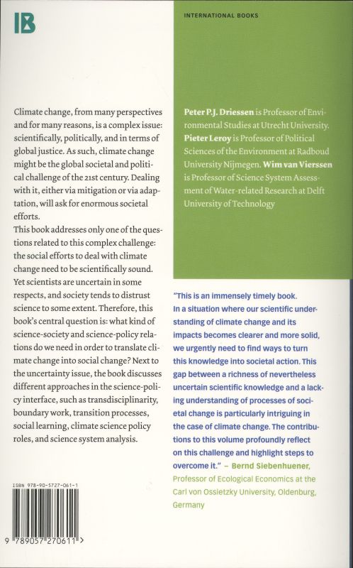 Achterkant van From climate change to social change
