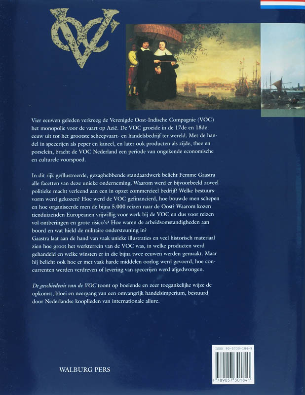Achterkant van Geschiedenis van de VOC