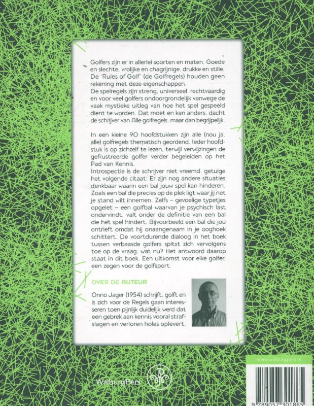 Achterkant van Alle golfregels maar dan begrijpelijk