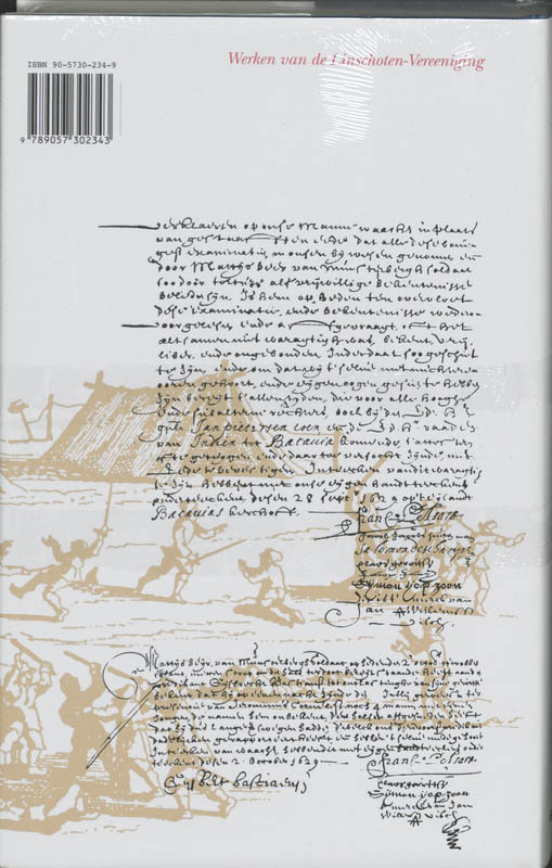 Achterkant van Schipbreuk van de Batavia