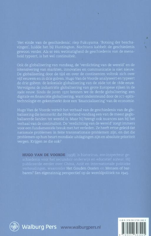 Achterkant van Naar één wereld