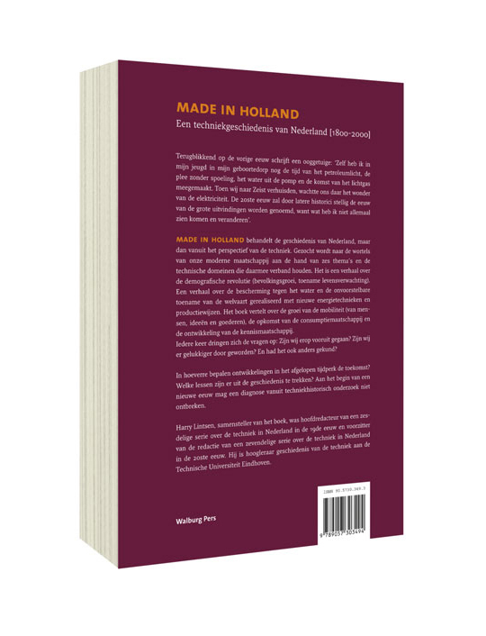 Achterkant van Made in Holland