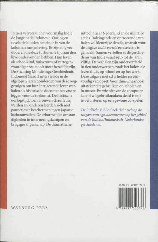 Achterkant van Indië verteld