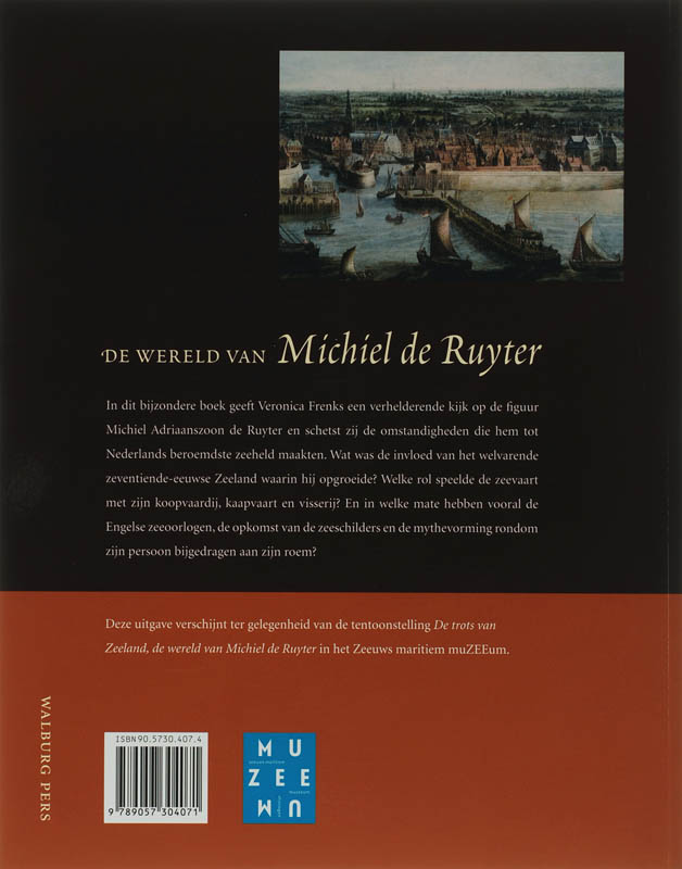 Achterkant van De wereld van Michiel de Ruyter
