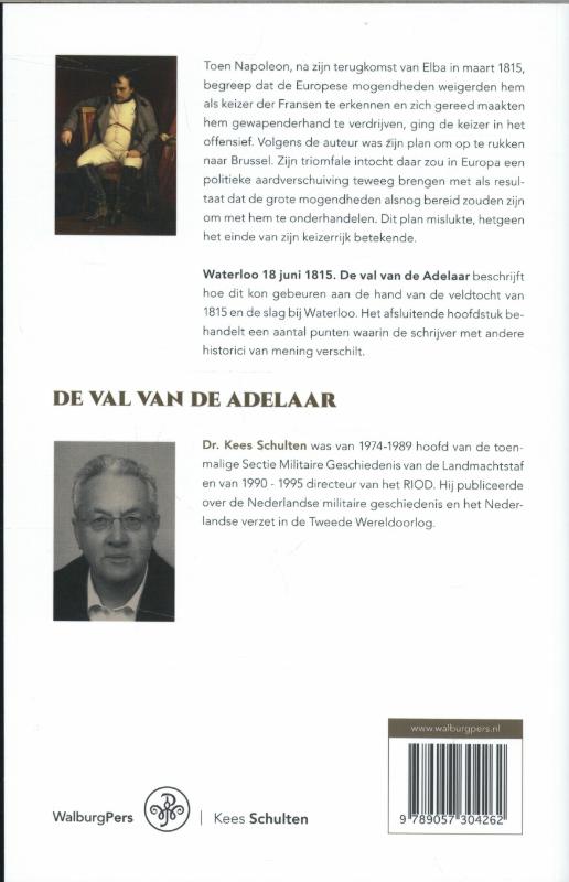 Achterkant van Waterloo 18 juni 1815