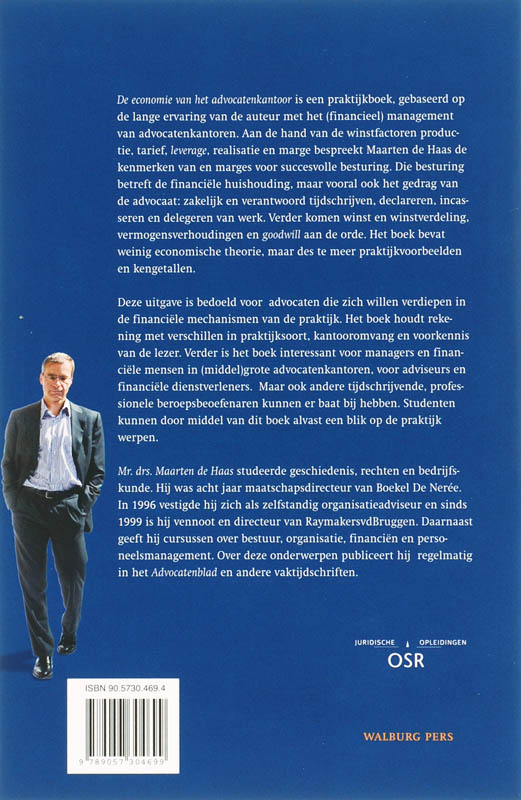 Achterkant van De economie van het advocatenkantoor