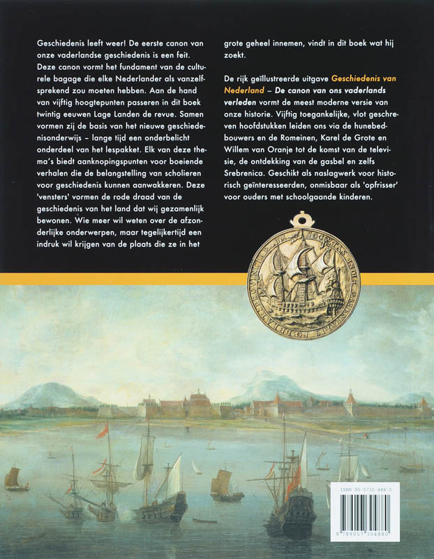 Achterkant van Geschiedenis van Nederland