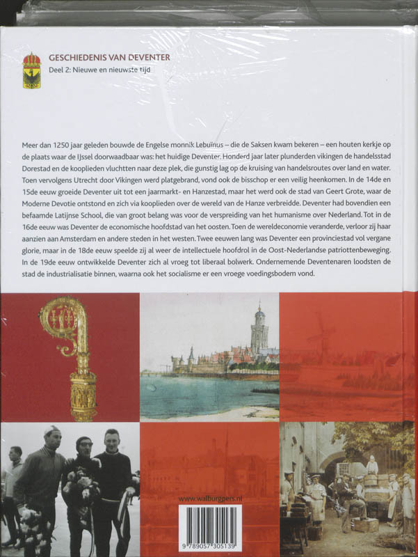 Achterkant van Geschiedenis van Deventer