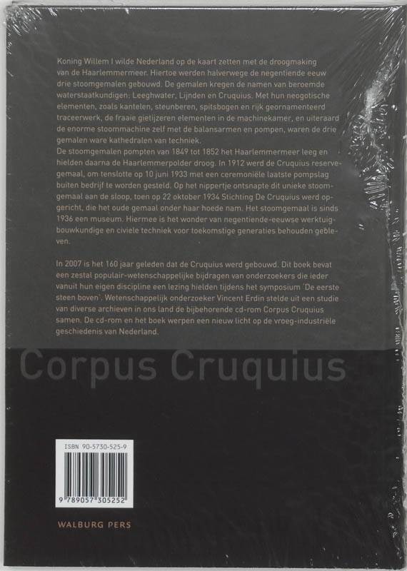 Achterkant van Corpus Cruquius