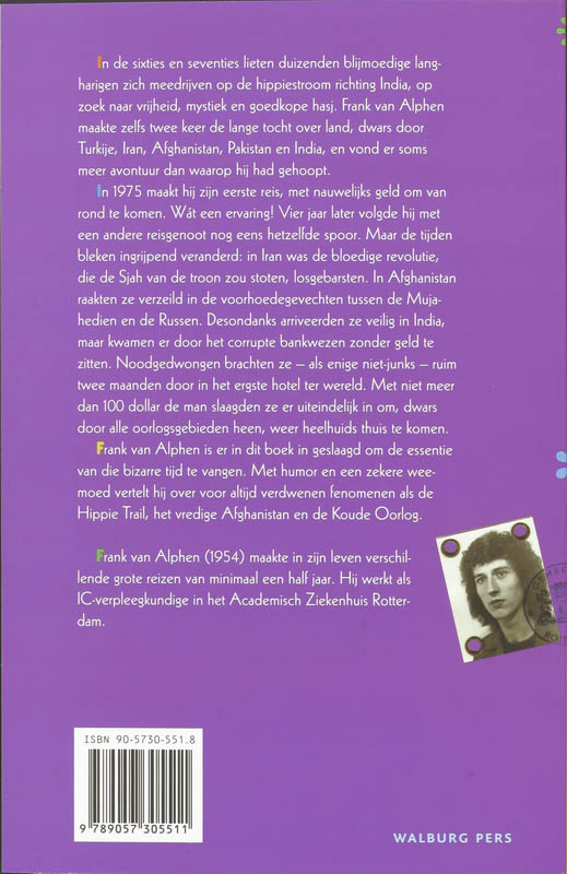 Achterkant van Hippie Trail