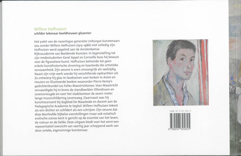 Achterkant van Willem Hofhuizen