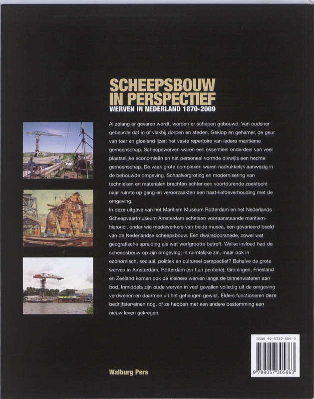 Achterkant van Scheepsbouw in perspectief