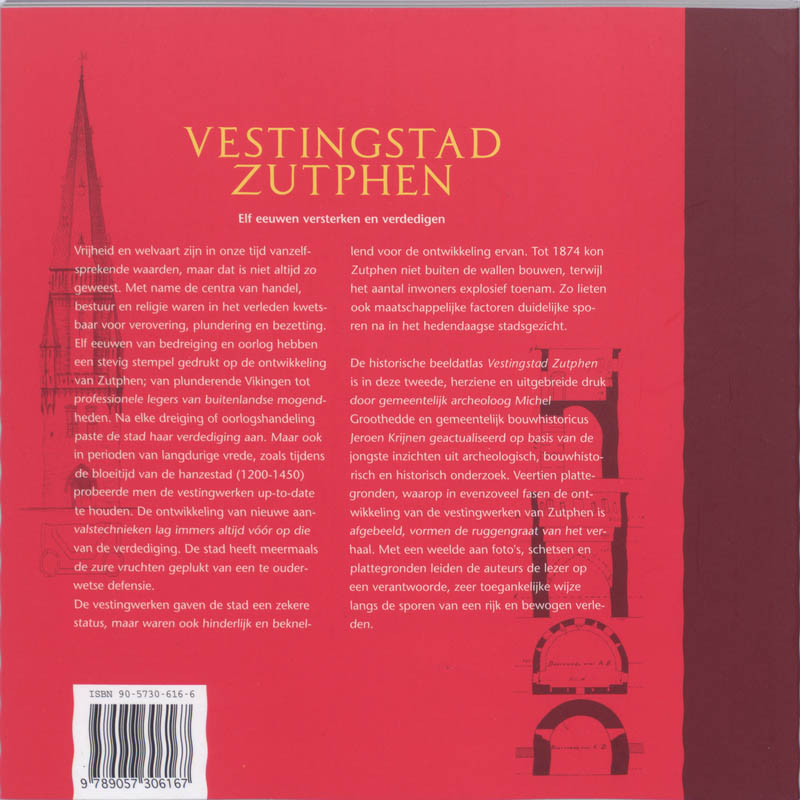 Achterkant van Vestingstad Zutphen
