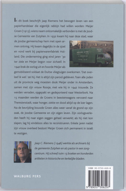 Achterkant van Dat overleef ik wel