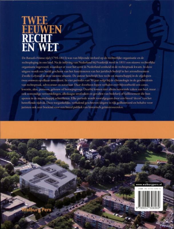 Achterkant van Twee eeuwen recht en wet