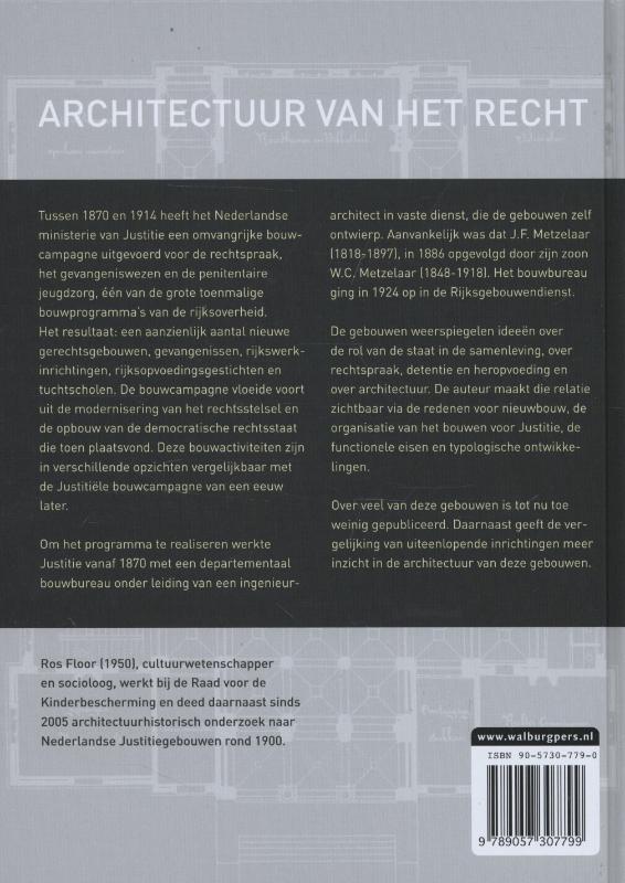 Achterkant van Architectuur van het Recht