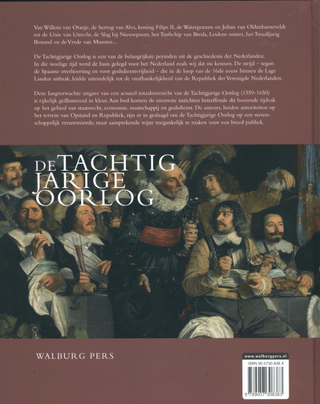 Achterkant van De Tachtigjarige Oorlog