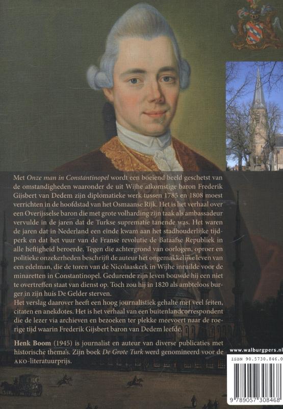 Achterkant van Onze man in Constantinopel