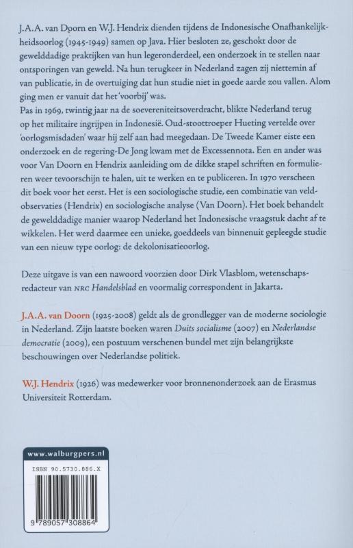 Achterkant van Ontsporing van geweld