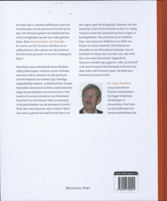 Achterkant van Geschiedenis van Utrecht