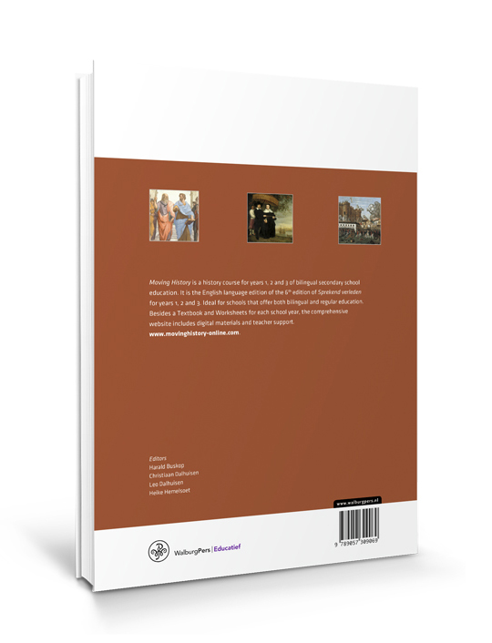 Achterkant van textbook