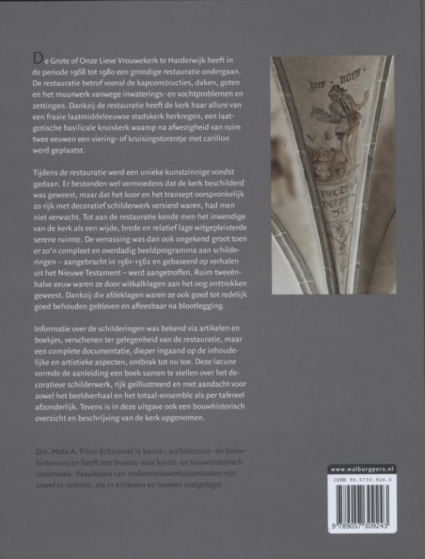 Achterkant van De Grote of Onze Lieve Vrouwekerk te Harderwijk