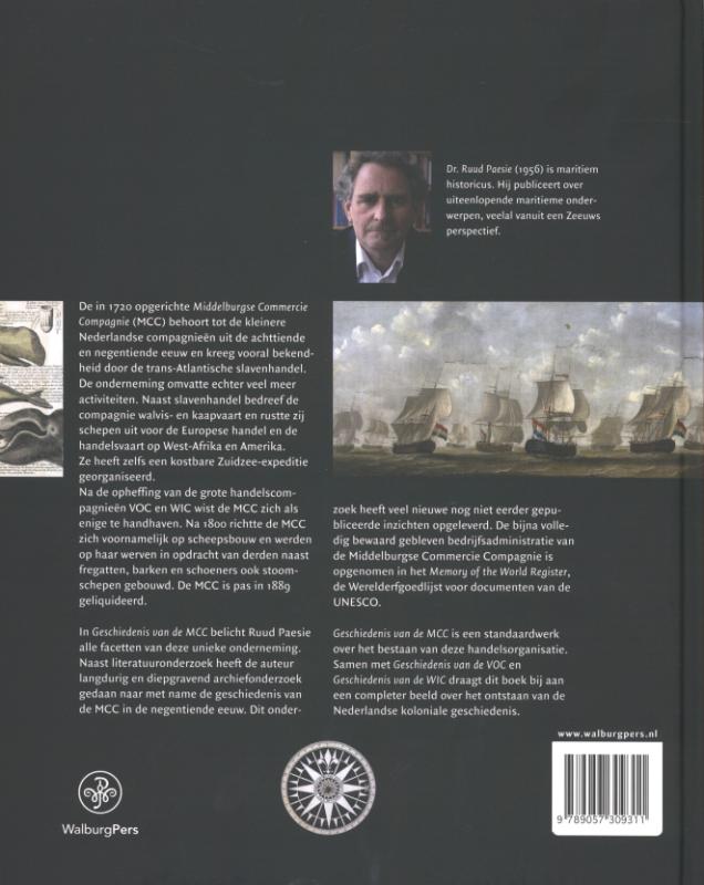 Achterkant van Geschiedenis van de MCC