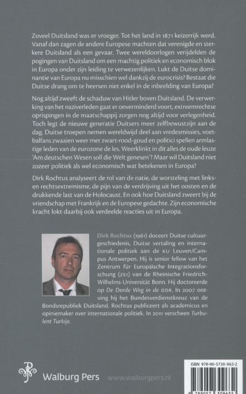 Achterkant van Dominant Duitsland