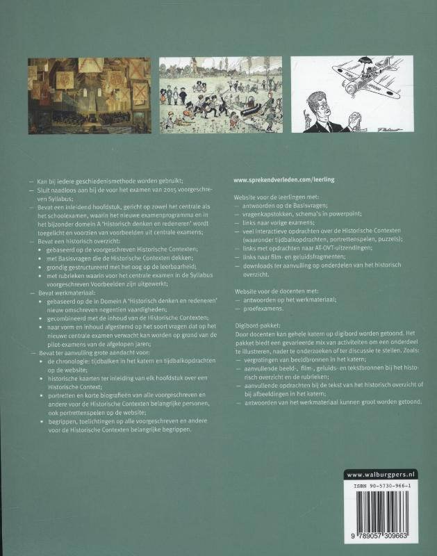 Achterkant van Leerlingenboek