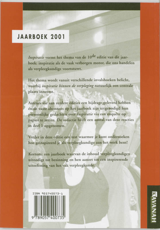 Achterkant van 2001
