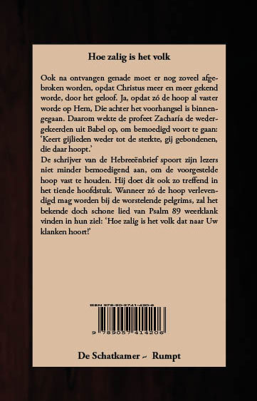Achterkant van Hoe zalig is het volk