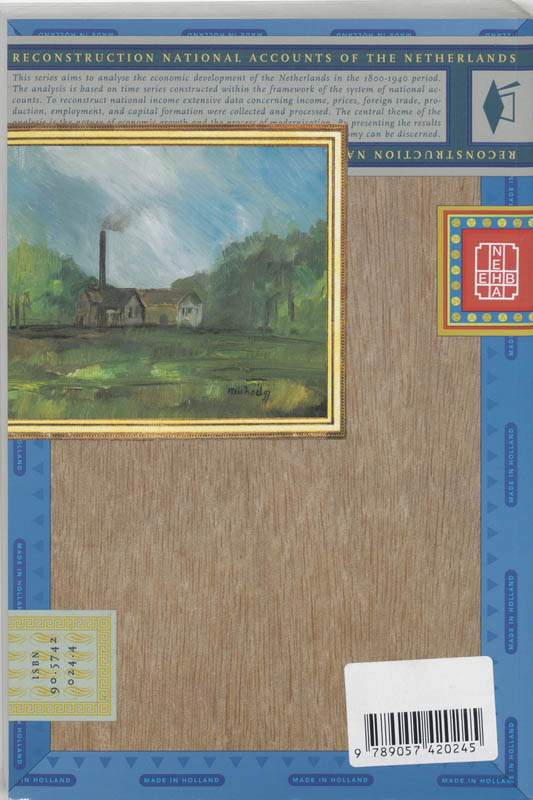 Achterkant van De industriele ontwikkeling in Nederland 1800-1850
