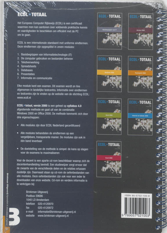 Achterkant van Syllabus 4