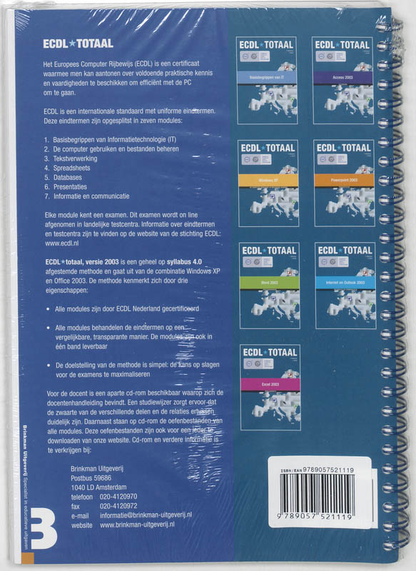 Achterkant van module 4