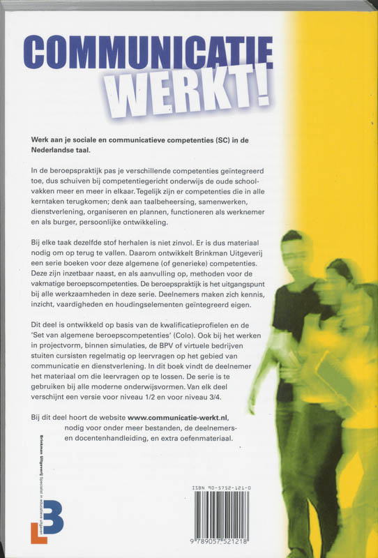 Achterkant van Niveau 3/4
