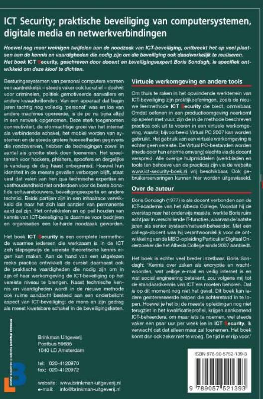 Achterkant van ICT Security