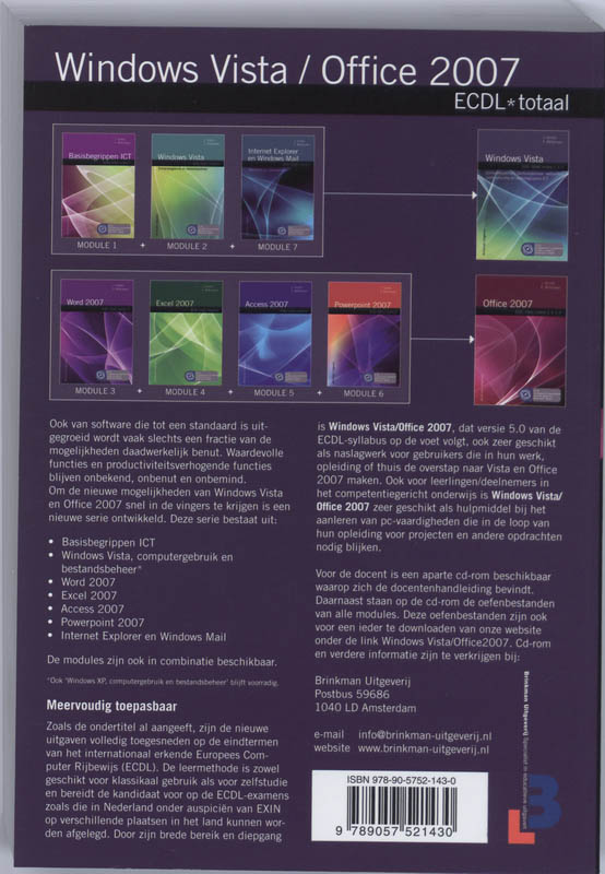 Achterkant van Module 3/4/5/6