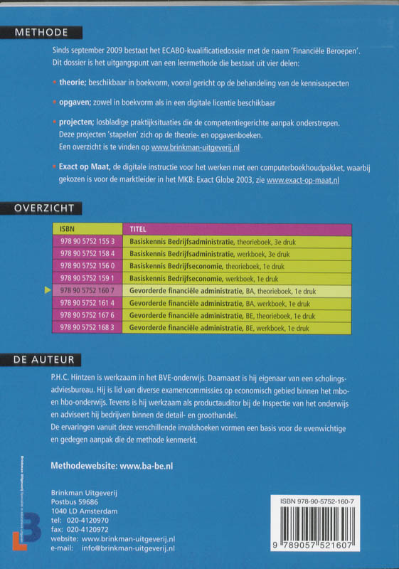 Achterkant van Theorieboek