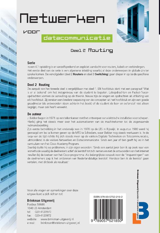 Achterkant van deel 2 Routing