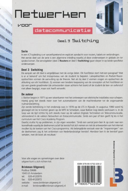 Achterkant van deel 3 Switching