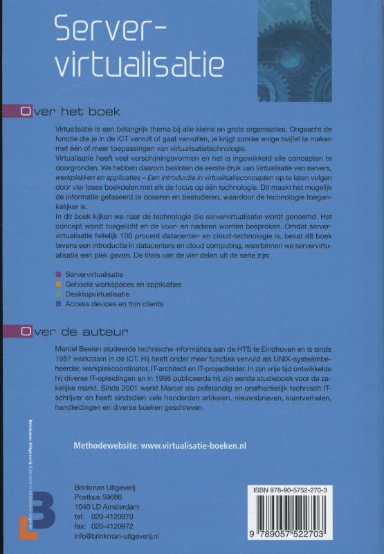 Achterkant van Deel 1: Servervirtualisatie