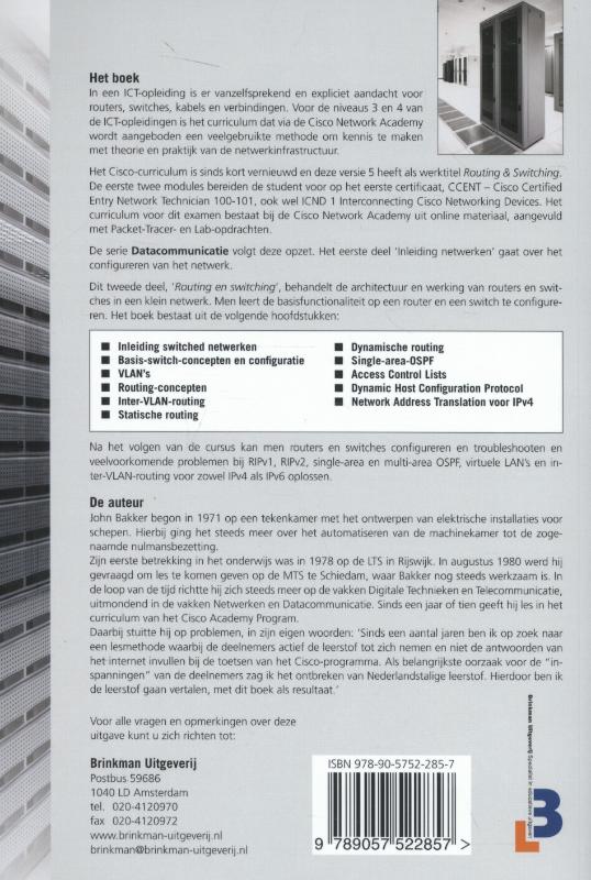 Achterkant van Routing en switching, de essentie