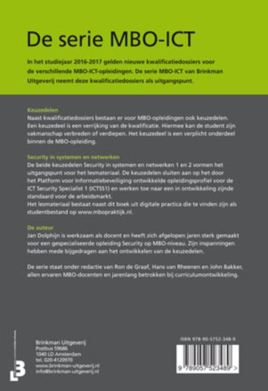 Achterkant van Keuzedeel MBO